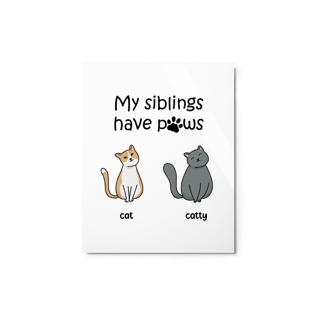Glossy Metal Print (in)