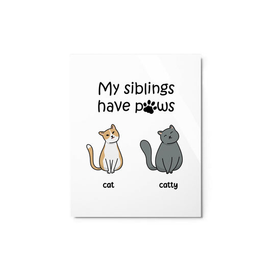Glossy Metal Print (in)