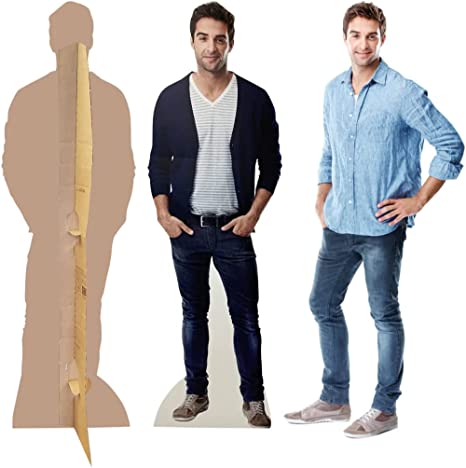 Sample Personalized Cardboard Cutout - Option B (height selection)