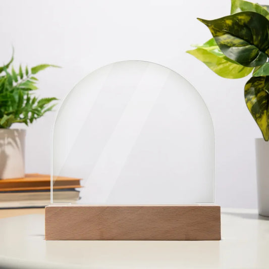 Acrylic Dome Plaque