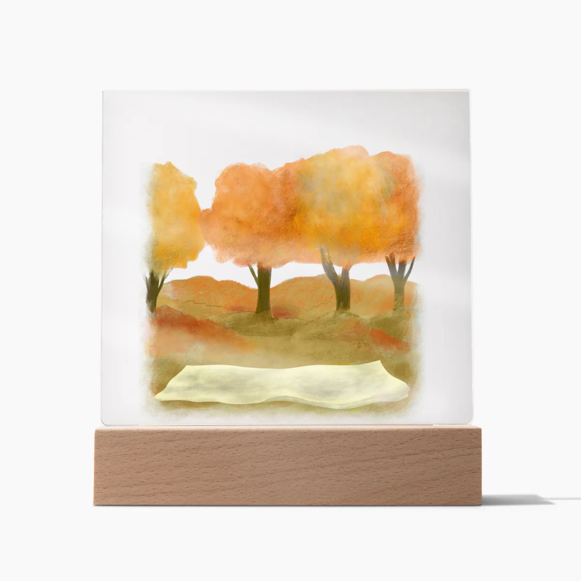 Acrylic Square Plaque