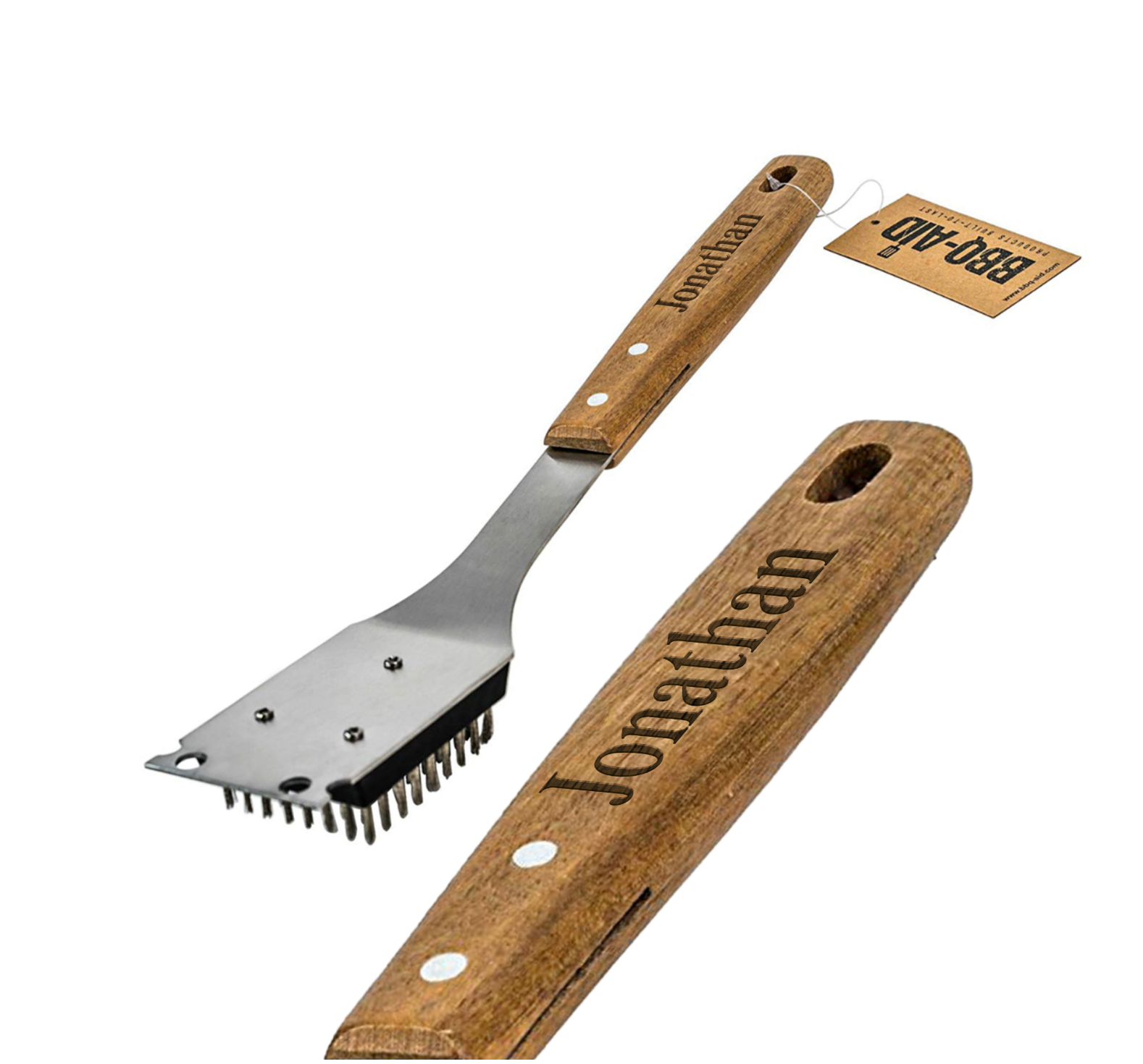 Grill Brush & Scraper