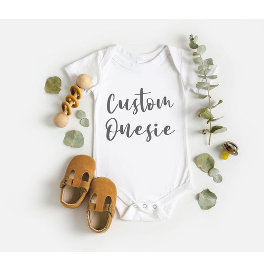 Custom Onesie - Short Sleeve