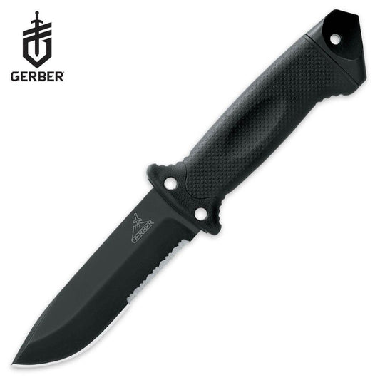 Gerber LMF II Infantry Black Personalized Knife