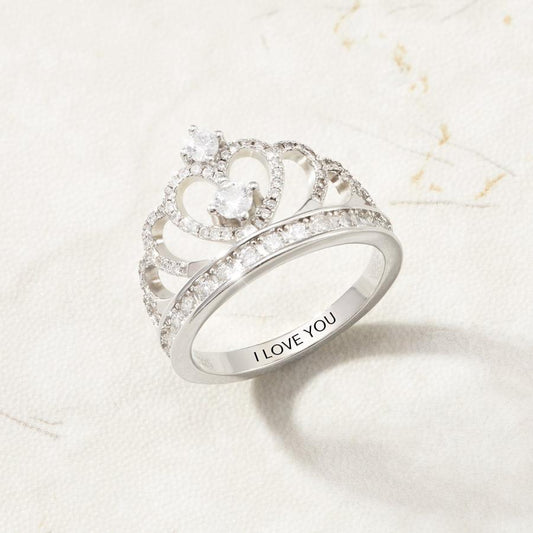 Story Gift Crown Ring