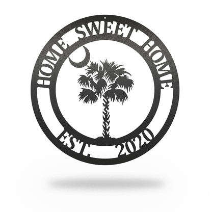 Metal design sign