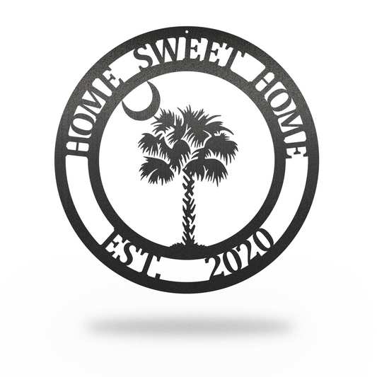 Metal design sign