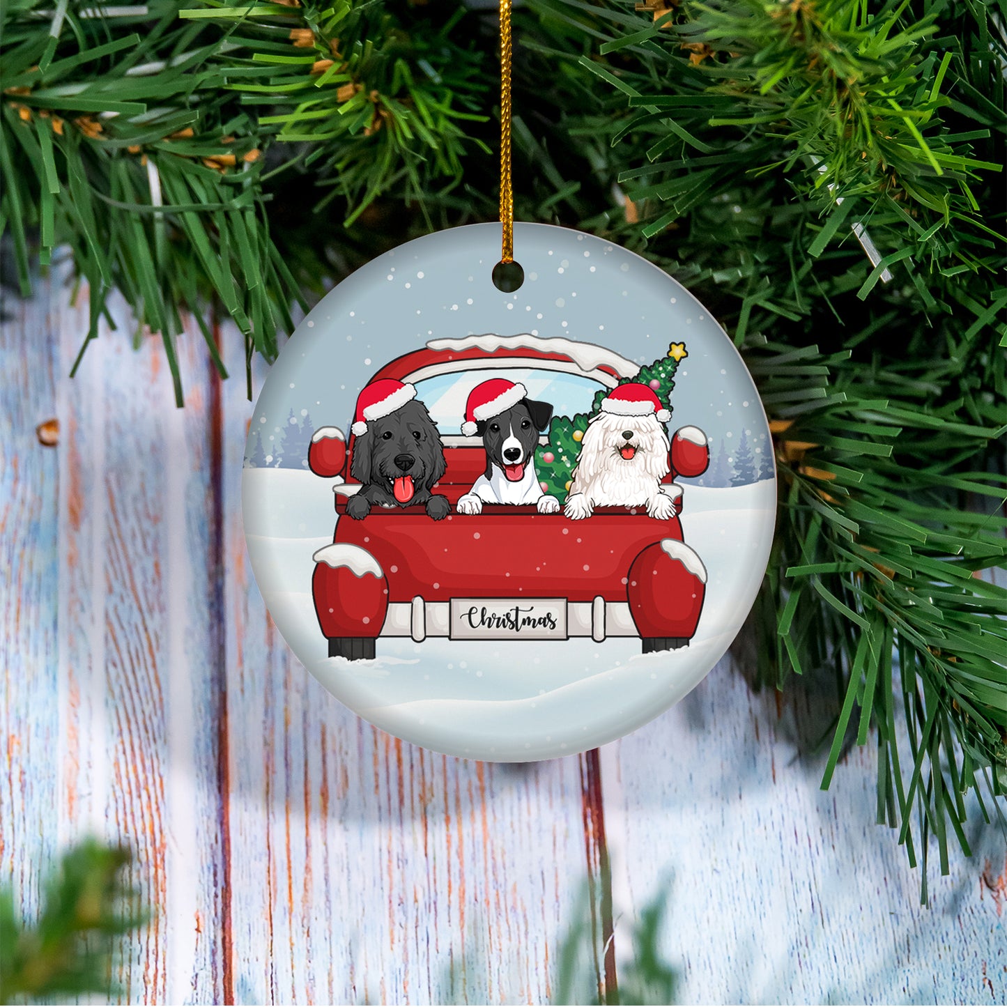 Ornament puppies