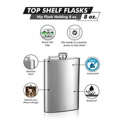 Design your own 8oz flask