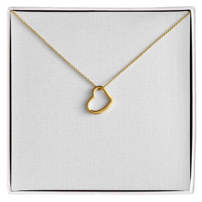 gold delicate necklace