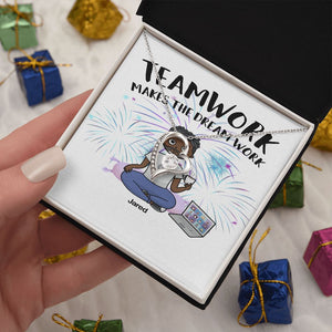 Teamwork necklace