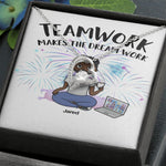 Load image into Gallery viewer, Teamwork necklace
