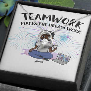 Teamwork necklace