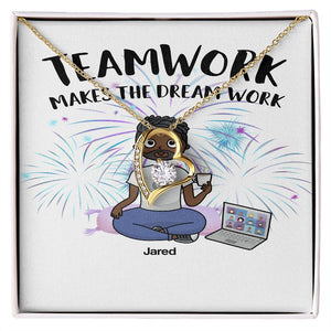 Teamwork necklace