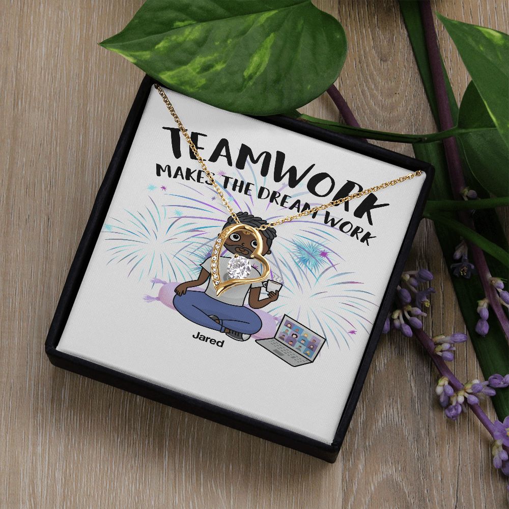 Teamwork necklace