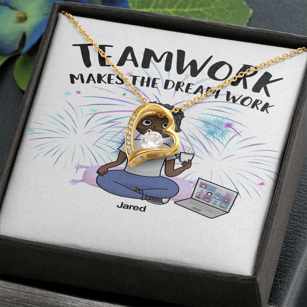 Teamwork necklace