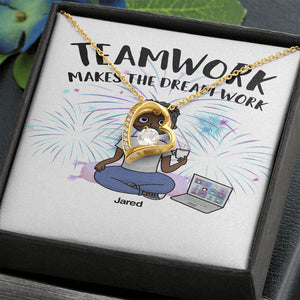 Teamwork necklace