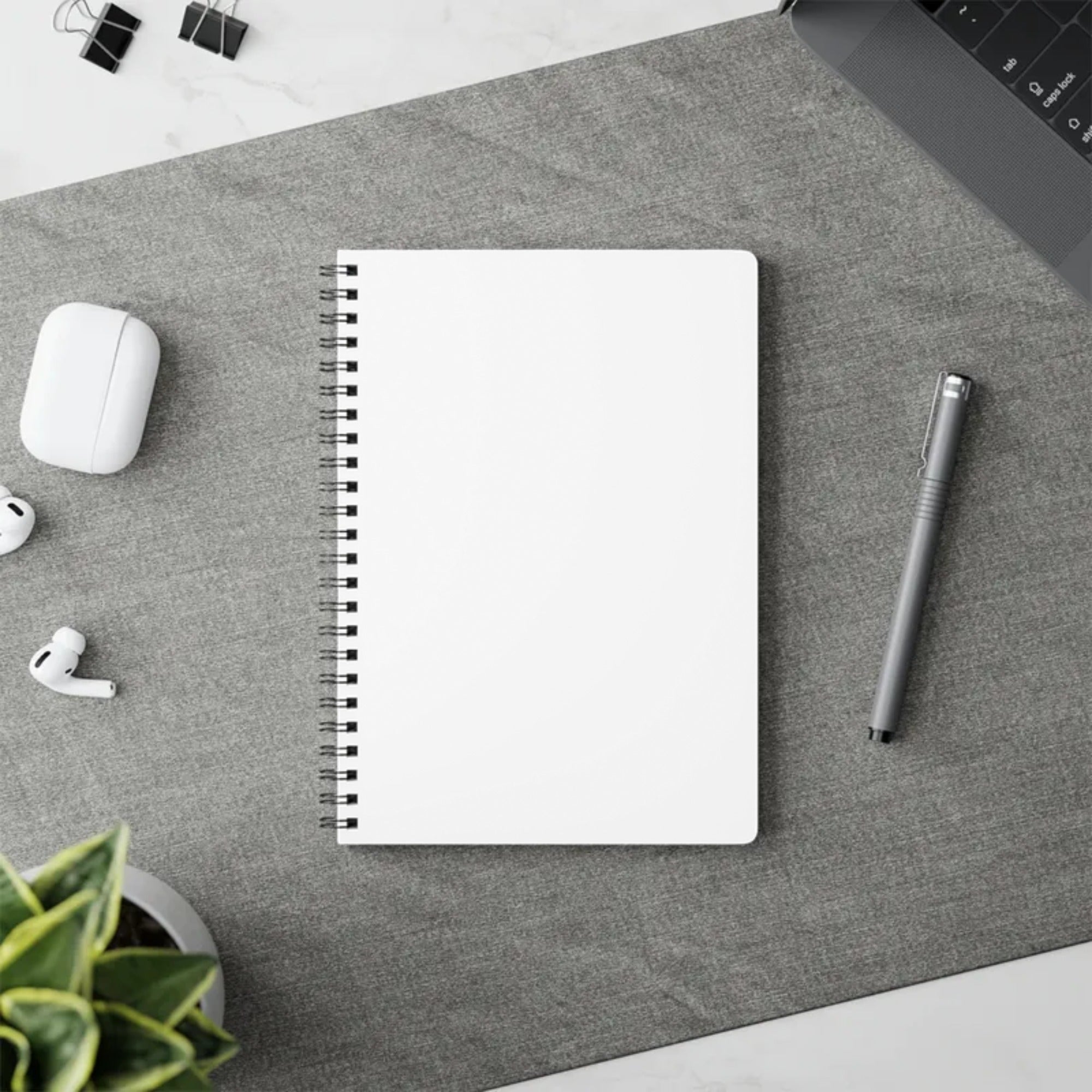 Wirobound Softcover Notebook, A5