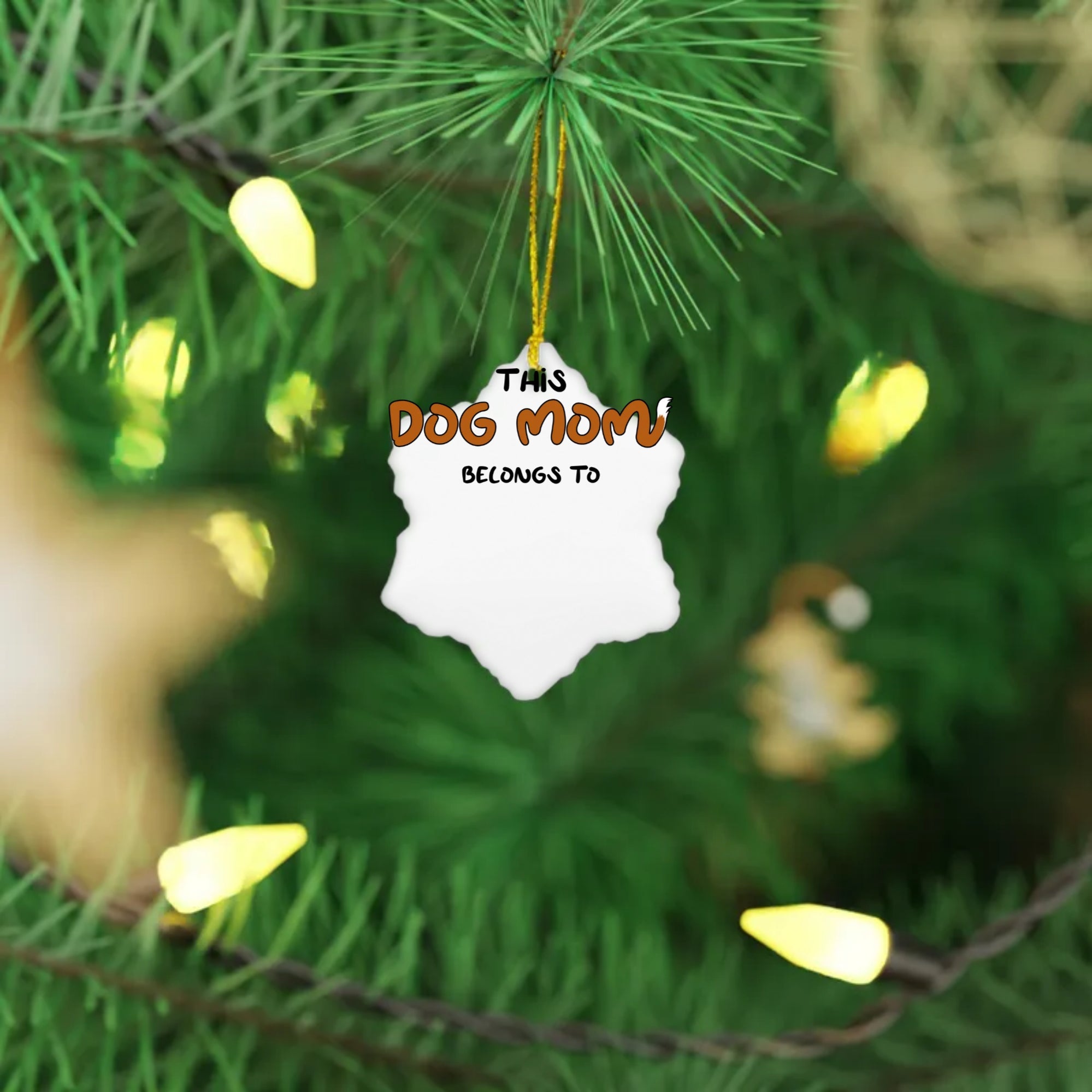 Ceramic Ornament, 4 Shapes (Test)