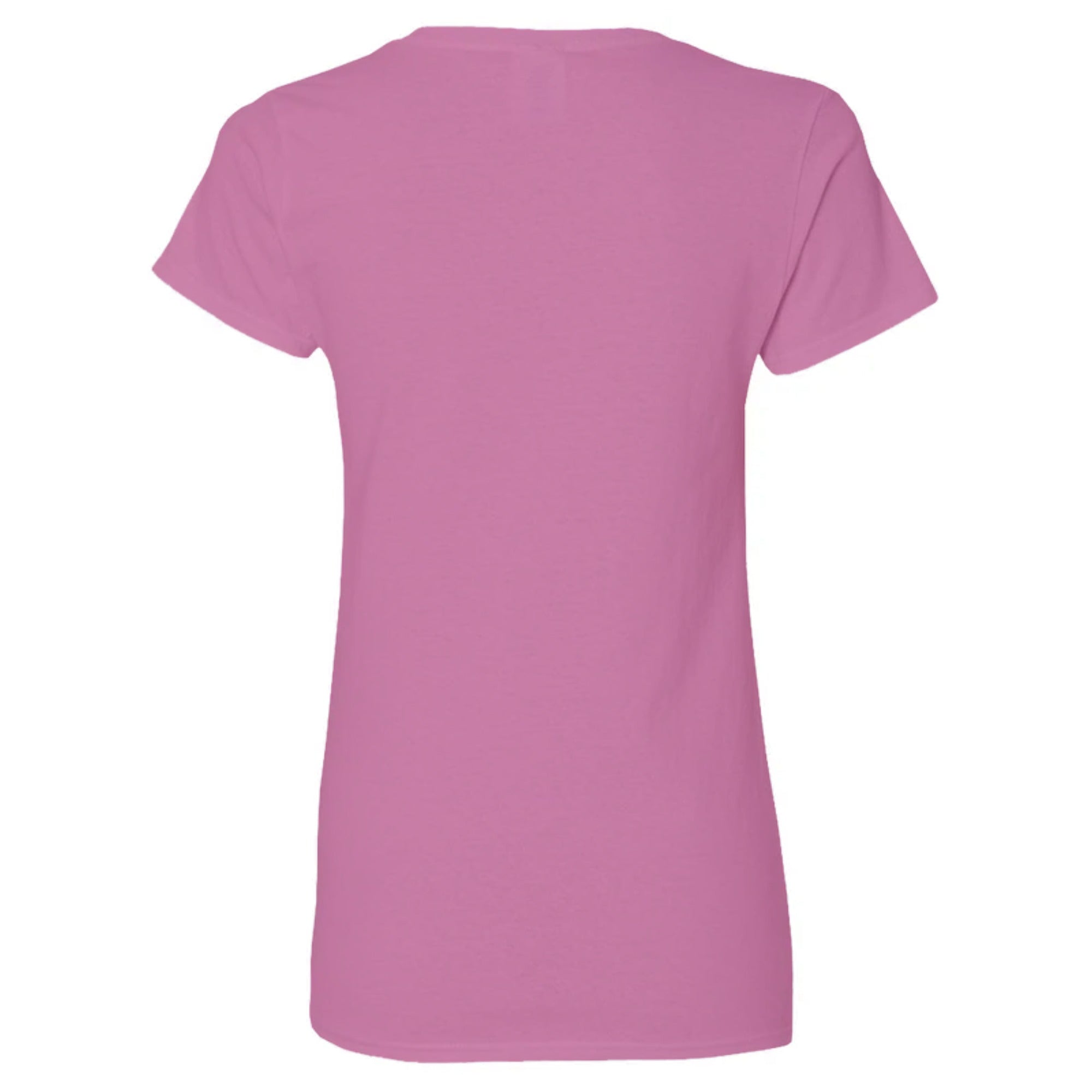 Heavy Cotton Women's V-Neck T-Shirt (Back)