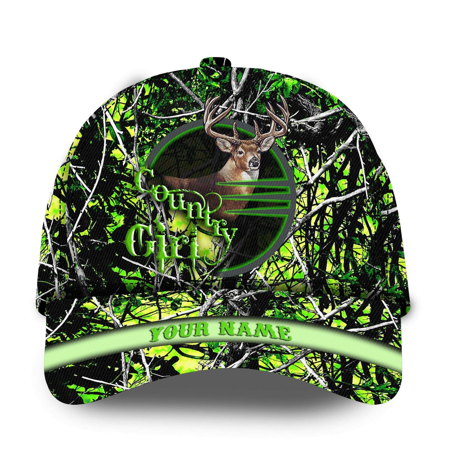 Country Girl Hunting Clothes 3D Green Sample