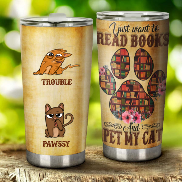 Read Book Pet Cat Tumbler