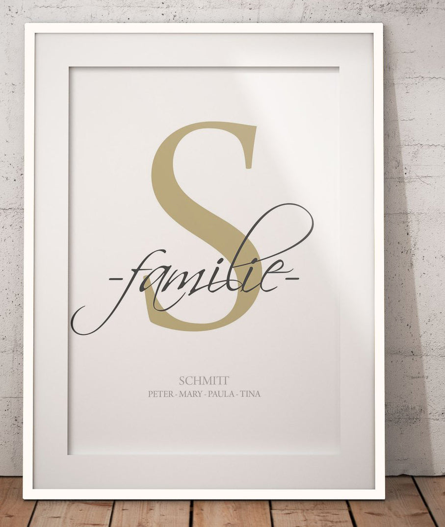 Familie Poster